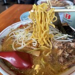 らーめん 光べい - 西山製麺　みそねぎ