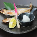 Grilled shishamo