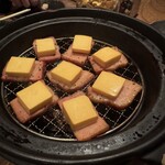 福炎や - チーズ&ベーコンの燻製