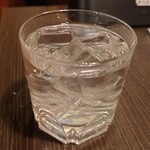 居酒屋 もぢょい有限会社 - 焼酎"和ら麦"グラス　329円