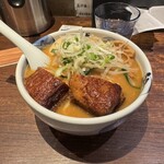 麺屋武蔵 神山 - 味噌神山らー麺　大　1440円