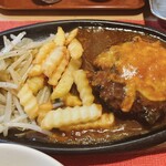 ニューピエロ - ハンバーグ定食(150g)②