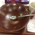 すき家 - キング牛丼完食の図