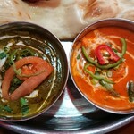 DURGA - ほうれん草チキンと野菜カレー