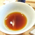 飯田商店 - 温かい汁