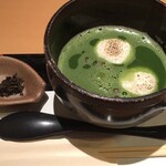 霧の森 茶フェ ゆるり - 抹茶ぜんざい　550円