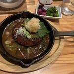 うみからそらへ - 和風手ごねハンバーグ定食　１４００円