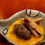 銀座 しのはら - 烏骨鶏の卵！