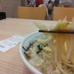 Gyouza No Manshuu - 0.5玉の麺アップ。