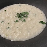 炭火とワイン - ちょっと芯が残っていたので　温めなおして欲しいとお願いすると　作り直してくれました。