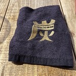 炭火とワイン - このタオル　ちょっとお気にかも。