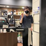 炭火とワイン - 賄いを作ってくれた　スタッフさん‼️