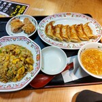 餃子の王将 - 炒飯セット