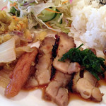Banzai Shokudou - 鶏肉と煮物とさつまいも