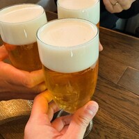 梅田 ワーフ - おっさん３人で♪(*^^)o∀*∀o(^^*)♪