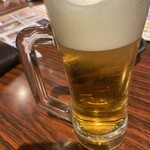 炭火焼き鳥酒場 鳥道楽 - 生ビール