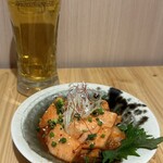 Torisen - 山芋キムチと生ビール