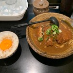 得正 - メンチカツカレーうどん