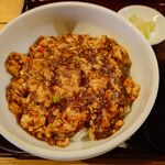 チャイナキッチン麻婆 - Cセット　マーボー丼　＋　五目そば　1,200円（麺・丼両方大盛+100円）