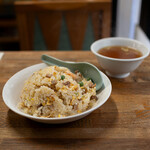 嵐屋 - えびちゃーはん（スープ付き）\850