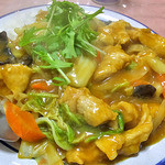 老広東 - 加里鶏片飯（２０１３年１２月）