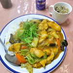 老広東 - 加里鶏片飯（２０１３年１２月）