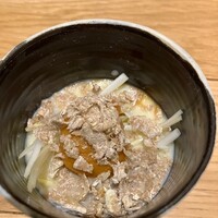 マガーリ - スープ仕立て、トッピングは白トリュフ