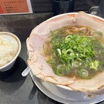 もっこす - 中華そば　ライス