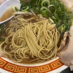 もっこす - 麺(硬め)