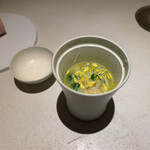 cochon - 菜の花とズワイガニのリゾット