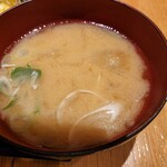 Tonkatsu Sakutarou - 定食の豚汁
