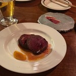 食堂ルインズ - 鹿肉のロースト