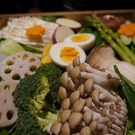 ステーキハウス 村岡 - 新鮮な野菜たちです