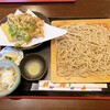 信濃江 - 舞茸天ざるそば　1100円税込