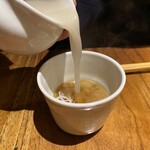 しおて - 蕎麦湯