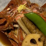 しおて - 金目鯛カブト煮