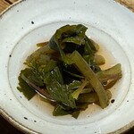 しおて - お通し（花わさび）