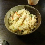 料理屋 壱 - 蟹の土釜飯