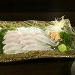 料理屋 壱 - 長崎うちわはぎ肝醤油