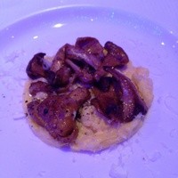 ヴィノテカサクラ - ジロー茸というキノコ。さっぱりした味でエリンギに近いかな