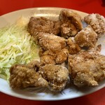 亀楽 - 若鶏の唐揚げ