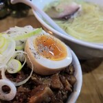 塩そば専門店 桑ばら - リョウさんが適当に作った魯肉飯とかけそばの定食