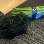 Tachinomizushi Katsukichi - 岩のり100円　芽ねぎ160円（R6.1）