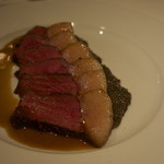 銀座 ハプスブルク・ファイルヒェン - 穴熊の脂とトリュフが凄いです。