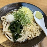 手打ちうどん 和光 - 料理写真:冷やしたぬきうどん