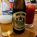 関内もつ肉店 - 赤星