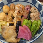 Yakitori Okiraku - 昼限定 焼鳥丼