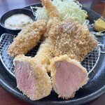 かつ丼多勝 - ミックスフライ②