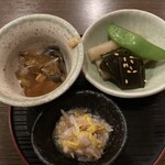 秋田料理と炙り まるみや - お通し