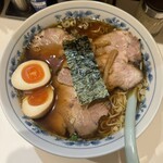 Toutouken - 醤油チャーシュー麺＋味玉